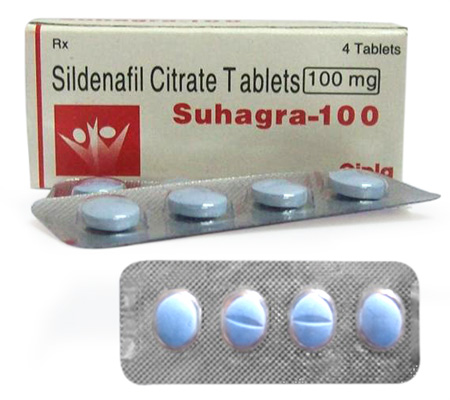 Suhagra 100 mg (4 pills)